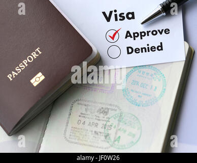what is visa document number