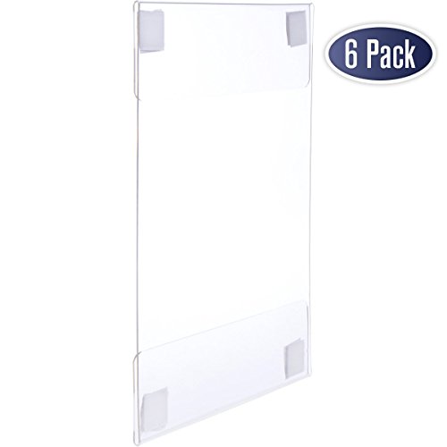 clear plastic wall mounted document holder