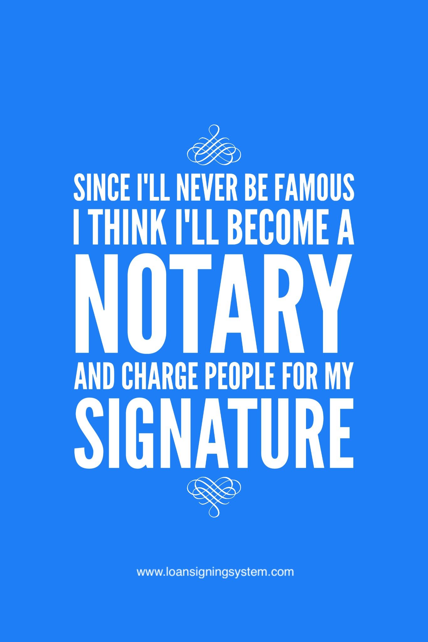 signing the document notary public