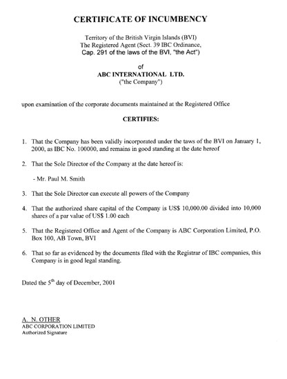 bvi company search and document request