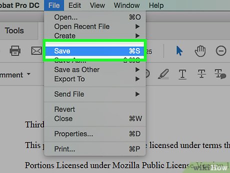 save document as pdf on mac