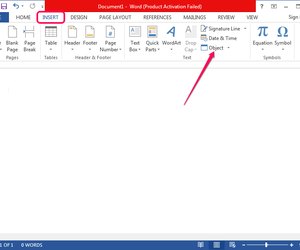 how to attach an article to a word document