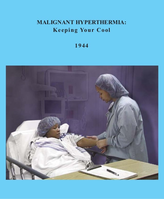 malignant hyperthermia documentation form