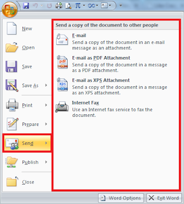 send word document to onenote 2013