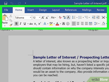 convertir un document word en pdf