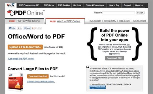 from pdf to word document online