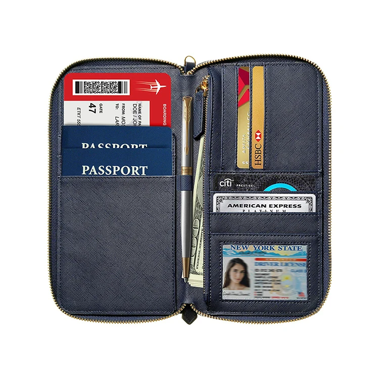 family passport and document case