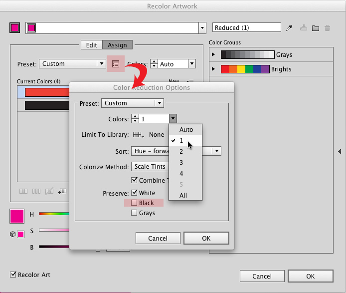 how to resize an image on illustrator