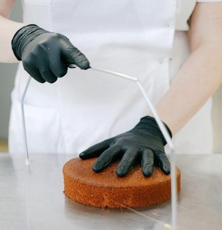 8 inch cake cutting guide